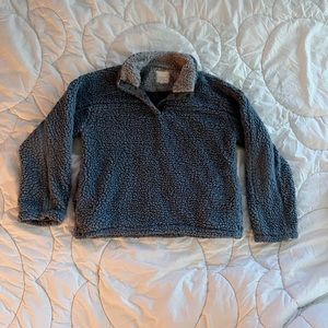 THREAD AND SUPPLY FLEECE PULLOVER